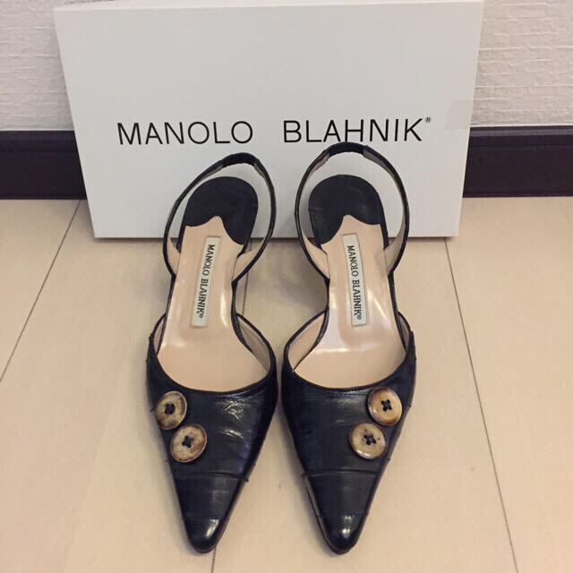 即納&大特価】 MANOLO BLAHNIK - マノロブラニク サンダル サンダル