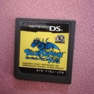 ニンテンドーDS(ニンテンドーDS)のブルードラゴンプラス DS ソフトのみ 送料込(携帯用ゲームソフト)