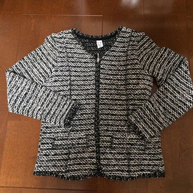 ZARA KIDS(ザラキッズ)のツイードジャケット レディースのジャケット/アウター(ノーカラージャケット)の商品写真