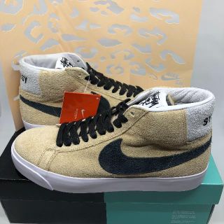 ナイキ(NIKE)の新品 27.5 STUSSY × NIKE SB ZOOM BLAZER MID(スニーカー)