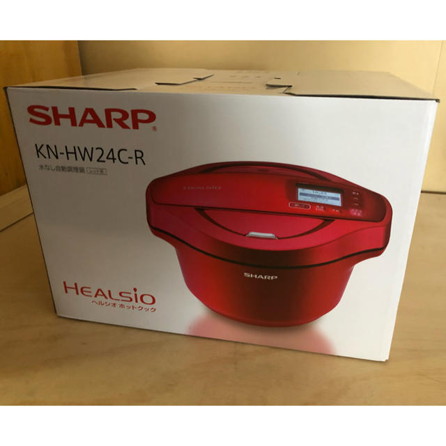 【代引可】 SHARP - 電気無水鍋 シャープヘルシオホットクック 調理機器