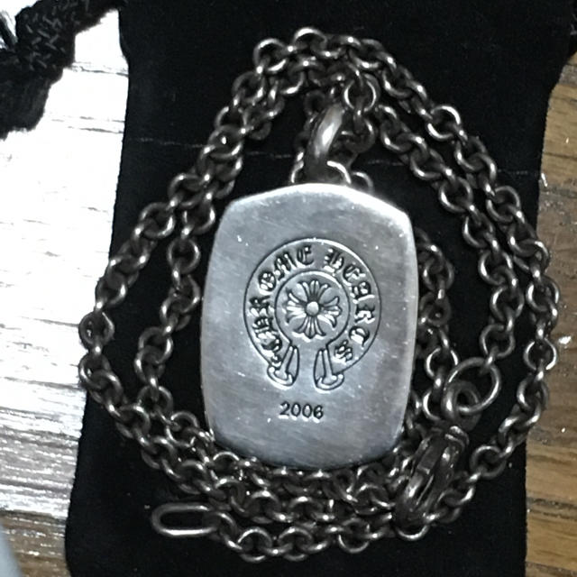 Chrome Hearts(クロムハーツ)の確実正規品 クロムハーツ キーパーペンダント NEチェーンセット メンズのアクセサリー(ネックレス)の商品写真