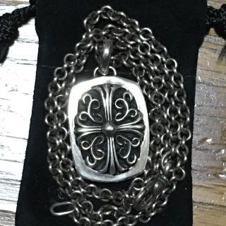 クロムハーツ(Chrome Hearts)の確実正規品 クロムハーツ キーパーペンダント NEチェーンセット(ネックレス)