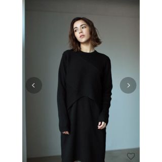 アズールバイマウジー(AZUL by moussy)のニットワンピース(ひざ丈ワンピース)