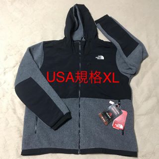 ザノースフェイス(THE NORTH FACE)の新品 USA規格XL THE NORTH FACE デナリ2フーディー グレー(ブルゾン)