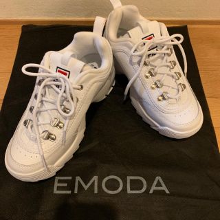 エモダ(EMODA)のFILA×EMODA コラボスニーカー(スニーカー)