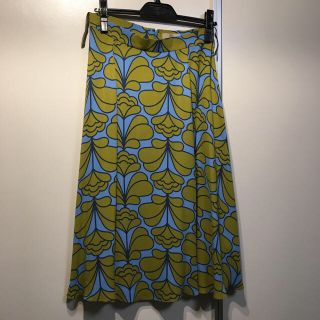 オーラカイリー(Orla Kiely)のオーラカイリー  スカート 未使用 38(ひざ丈スカート)