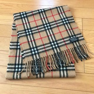 バーバリー(BURBERRY)のBURBERRY マフラー ベージュ(マフラー/ショール)