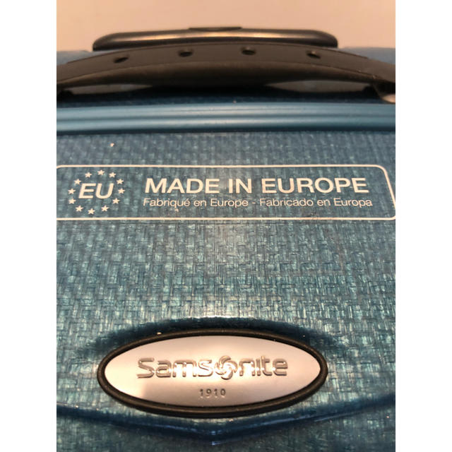 Samsonite(サムソナイト)のスーツケース キャリーバッグ サムソナイト ブルー samsonite メンズのバッグ(トラベルバッグ/スーツケース)の商品写真