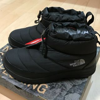 ザノースフェイス(THE NORTH FACE)の限定1足！ノースフェイス　28センチ☆ヌプシ　ブーツ　ショート　ブラック　(ブーツ)