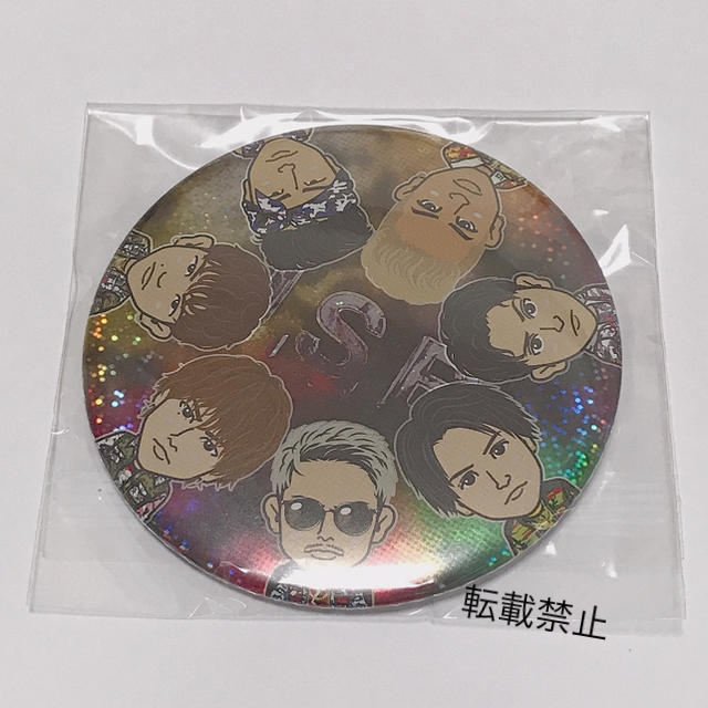 三代目JSB  100mm  缶バッジ