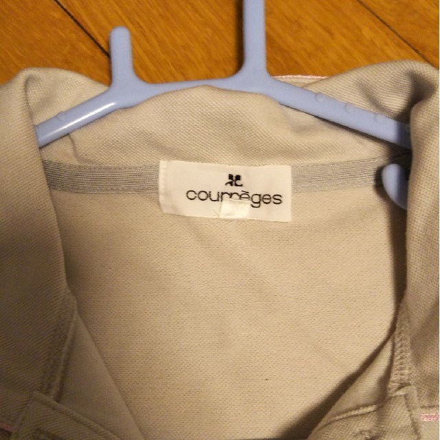 Courreges(クレージュ)の【引越前SALE‼】courreges ゴルフウェア　ポロシャツ スポーツ/アウトドアのゴルフ(ウエア)の商品写真