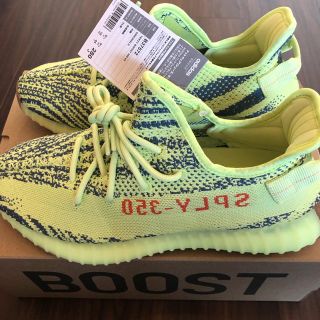 アディダス(adidas)のYEEZY BOOST 350 V2 SEMI FROZEN YELLOW 28(スニーカー)