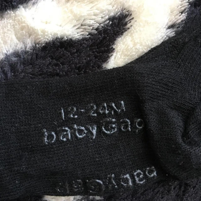 babyGAP(ベビーギャップ)の新品☆baby gap タイツ黒90㎝ キッズ/ベビー/マタニティのこども用ファッション小物(靴下/タイツ)の商品写真