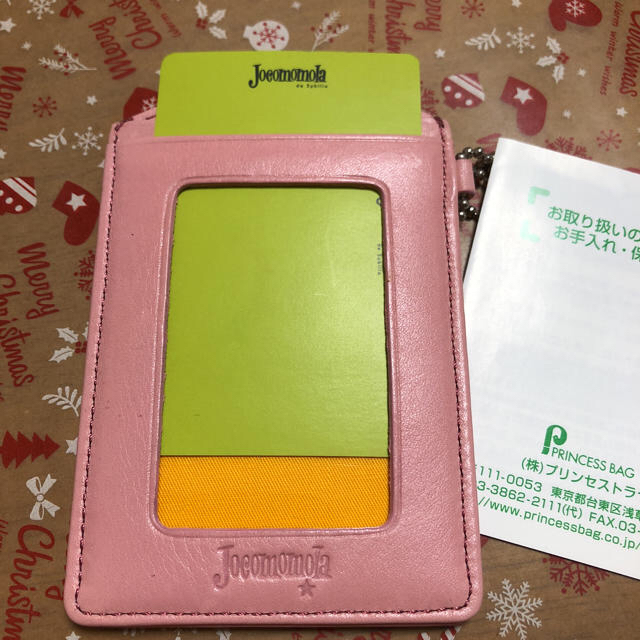 Jocomomola(ホコモモラ)の未使用 ホコモモラ パスケース レディースのファッション小物(パスケース/IDカードホルダー)の商品写真