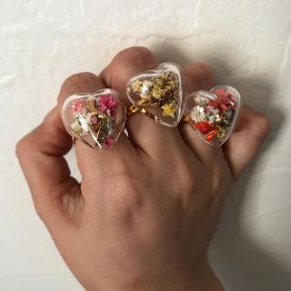 ロキエ(Lochie)のhandmade ring ∫ glitter(リング)