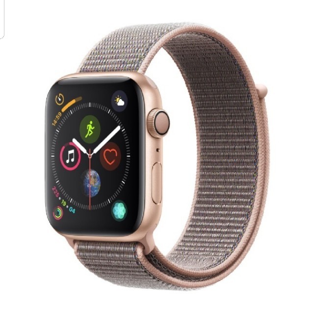 Apple Watch(アップルウォッチ)のApple Watch Series4 ｺﾞｰﾙﾄﾞ44mm メンズの時計(腕時計(デジタル))の商品写真