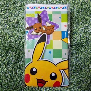 ポケモン(ポケモン)の新品★ポケモンレジャーシート トイザらス限定 非売品 45cm四方 グリーン系(キャラクターグッズ)