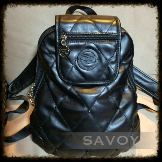 SAVOY(サボイ)のSAVOY キルティングリュック美品☆ レディースのバッグ(リュック/バックパック)の商品写真