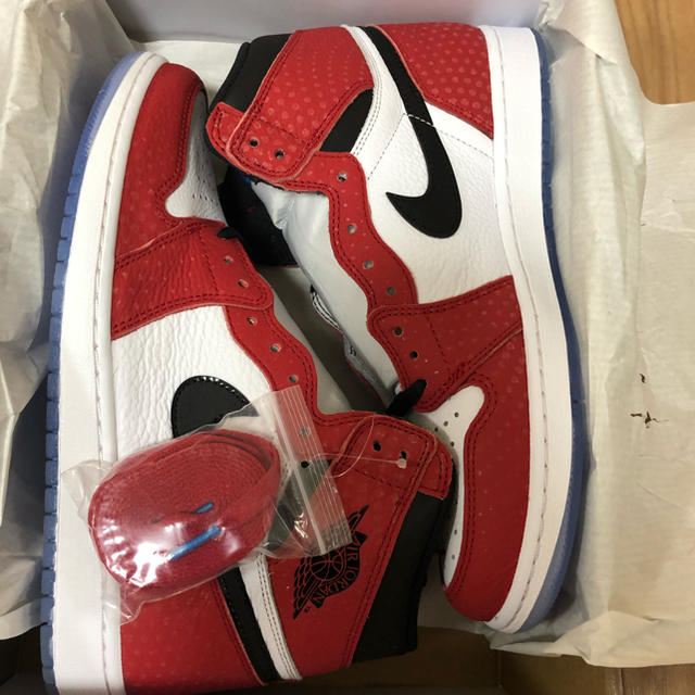 Air jordan1 originstory 28.0cm スパイダーマン