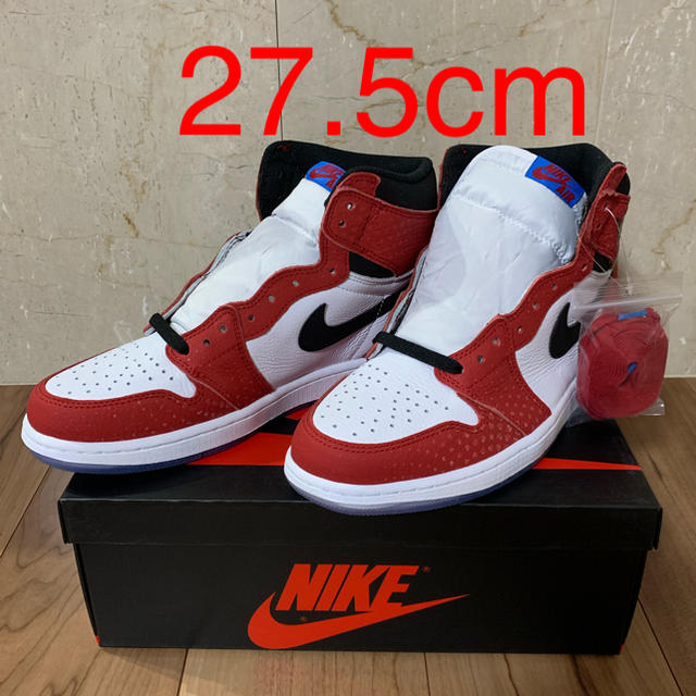 NIKE - NIKE AIR JORDAN 1 スパイダーマン 27.5cmの通販 by ラーメンマンshop｜ナイキならラクマ