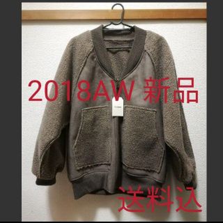 ダブルクローゼット(w closet)の2018新品未使用　wcloset　リバーシブルボアブルゾン(ブルゾン)