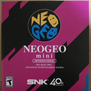 ネオジオ(NEOGEO)のNEOGEO mini(家庭用ゲーム機本体)