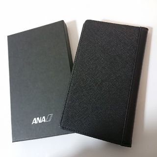 エーエヌエー(ゼンニッポンクウユ)(ANA(全日本空輸))の【非売品】ANA  スーパーフライヤーズ 手帳 カバー 黒 ブラック(手帳)