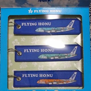 エーエヌエー(ゼンニッポンクウユ)(ANA(全日本空輸))の「匿名配送対応」ANA HAWAii  A380 フライトタグ  3点セット  (その他)