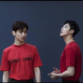 ヘルムートラング(HELMUT LANG)の…様専用HELMUT LANG 東方神起着用！激レアＴシャツ(Tシャツ/カットソー(半袖/袖なし))