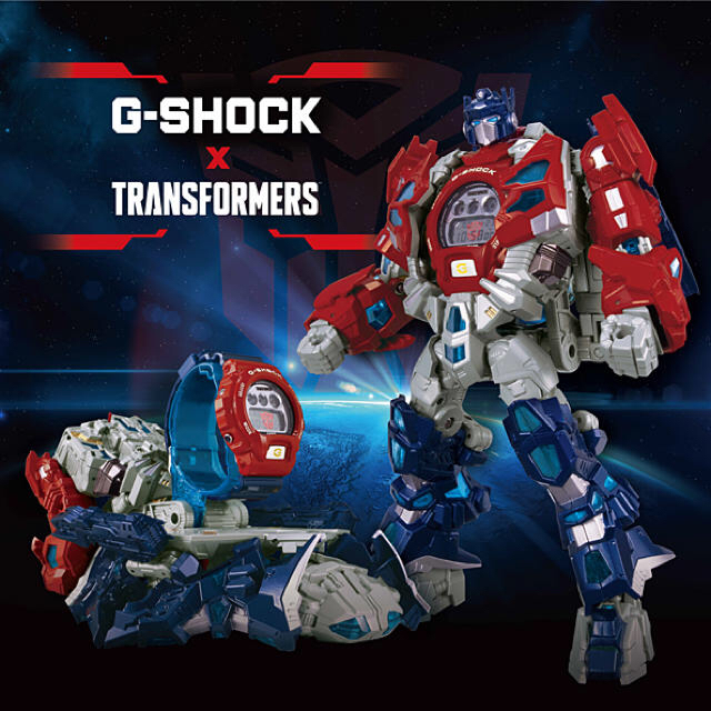 CASIO G-SHOCK TRANSFORMERS DW-6900TF-SET