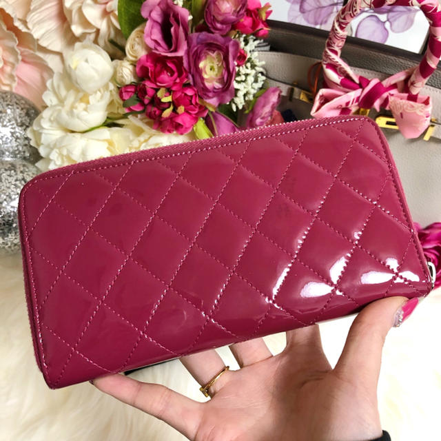 CHANEL(シャネル)の❤️良品❤️CHANEL シャネル ブリリアント 長財布 ピンク パープル レディースのファッション小物(財布)の商品写真