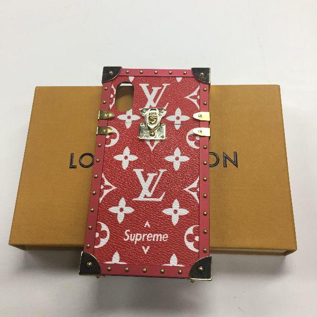 LOUIS VUITTON - シュプリーム　ルイヴィトン　iphoneケースの通販 by キムラ's shop｜ルイヴィトンならラクマ