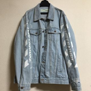 オフホワイト(OFF-WHITE)のOff-White デニムジャケット(Gジャン/デニムジャケット)