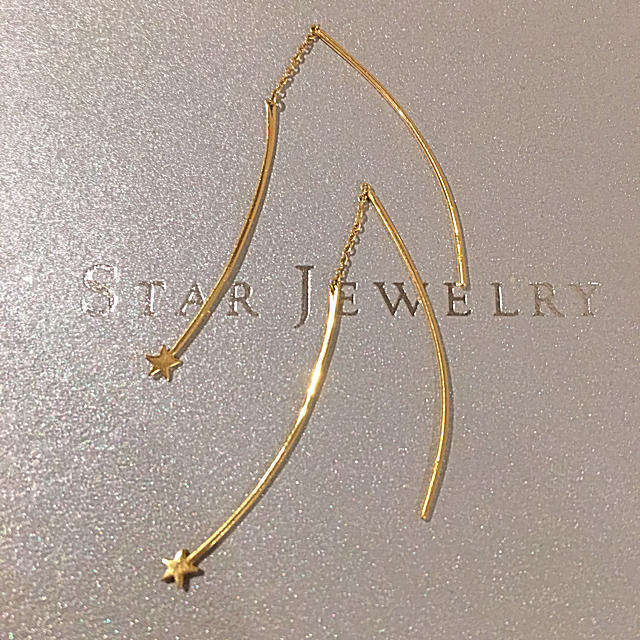 レディースStar jewelry  k18 ピアス ゴールド スタージュエリー