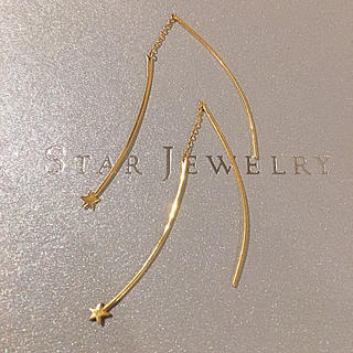 スタージュエリー(STAR JEWELRY)のStar jewelry  k18 ピアス ゴールド スタージュエリー(ピアス)