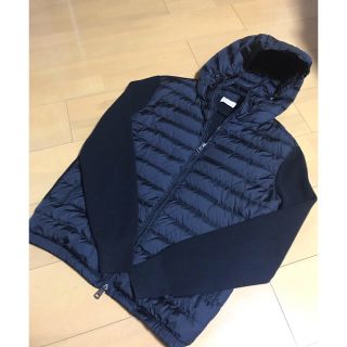 モンクレール(MONCLER)のMモンクレール  ダウンニットパーカー Mサイズ メンズ (パーカー)