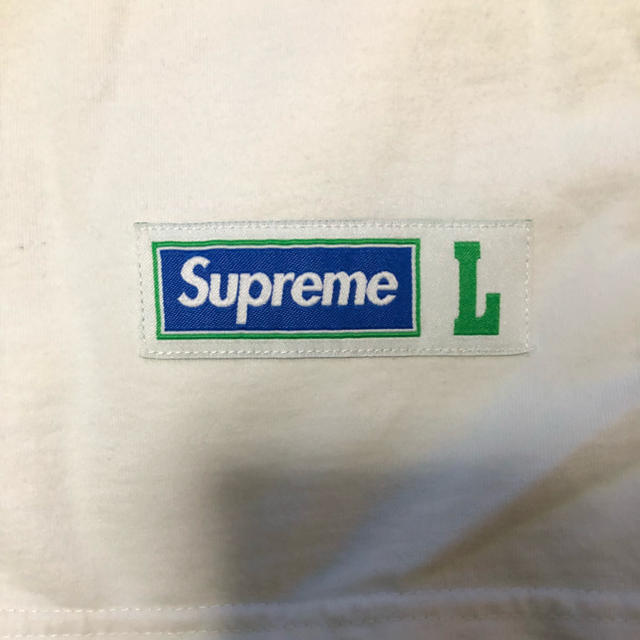 Supreme(シュプリーム)のSupreme 17FW athletic label ロンT L white メンズのトップス(Tシャツ/カットソー(七分/長袖))の商品写真