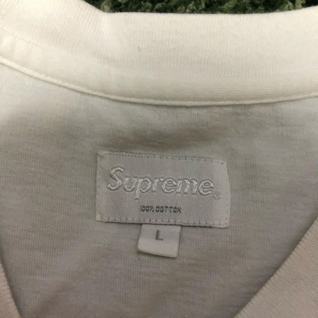 Supreme(シュプリーム)のSupreme 17FW athletic label ロンT L white メンズのトップス(Tシャツ/カットソー(七分/長袖))の商品写真