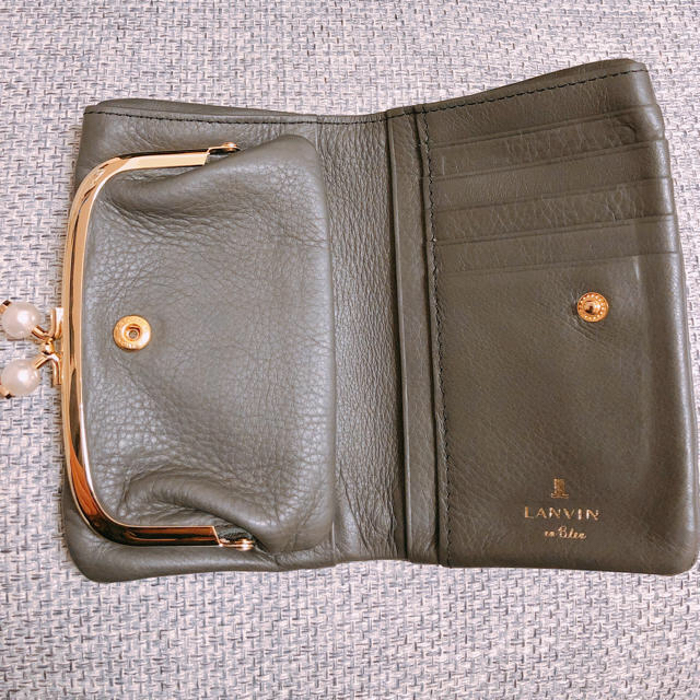 LANVIN en Bleu(ランバンオンブルー)のもこちゃん様専用LANVINenBleu がま口 財布 レディースのファッション小物(財布)の商品写真