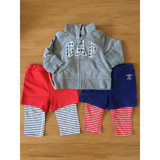 ベビーギャップ(babyGAP)のBABYGAP ベビーギャップ ボーダー長ズボン2色 (パンツ)