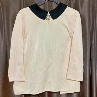 ミュウミュウ(miumiu)のmiumiu ビジュー シルクブラウス(シャツ/ブラウス(長袖/七分))