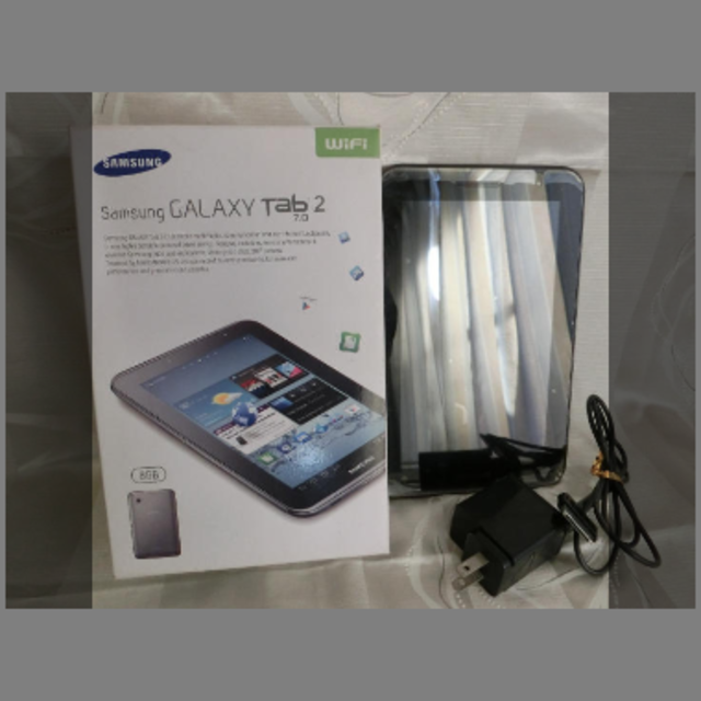 SAMSUNG(サムスン)のSamsung GALAXY Tab 7.0 2 Android　タブレット スマホ/家電/カメラのPC/タブレット(タブレット)の商品写真