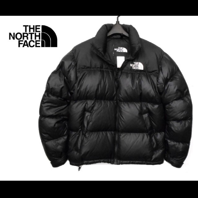 THE NORTH FACE(ザノースフェイス)の新品 ヴィンテージ ヌプシ ダウンジャケット 黒 ブラック NORTHFACE メンズのジャケット/アウター(ダウンジャケット)の商品写真