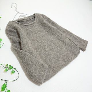 ユナイテッドアローズ(UNITED ARROWS)のUNITED ARROWS *美品 起毛プルオーバーカットソー*(カットソー(長袖/七分))