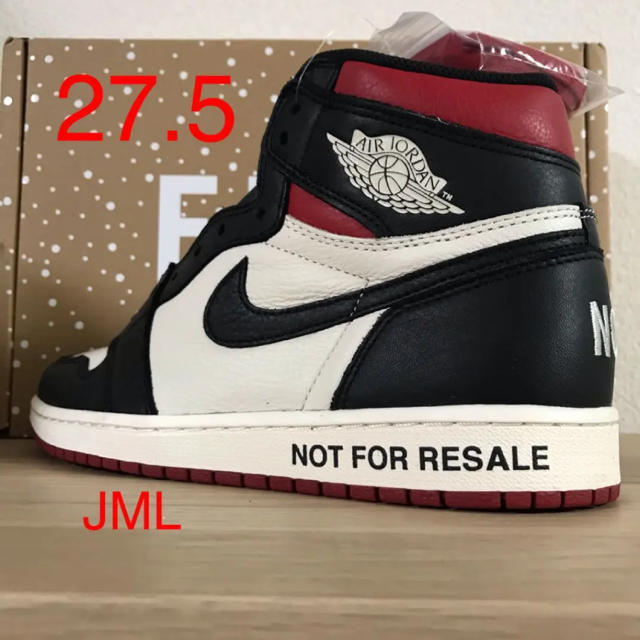 NIKE - Air Jordan 1  "Not-for-Resale"