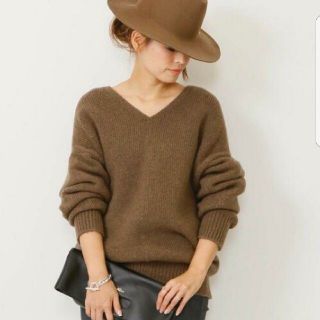 ドゥーズィエムクラス(DEUXIEME CLASSE)の2017aw ドゥーズィエムクラス　ロマンス　ニット(ニット/セーター)