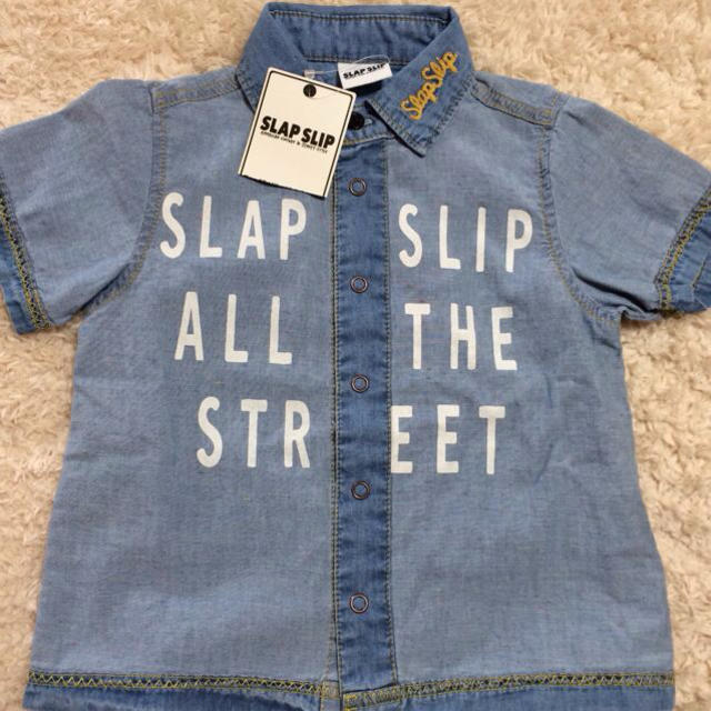 e.a.B(エーアーベー)の新品♡SLAP SLIP シャツ キッズ/ベビー/マタニティのキッズ服男の子用(90cm~)(その他)の商品写真