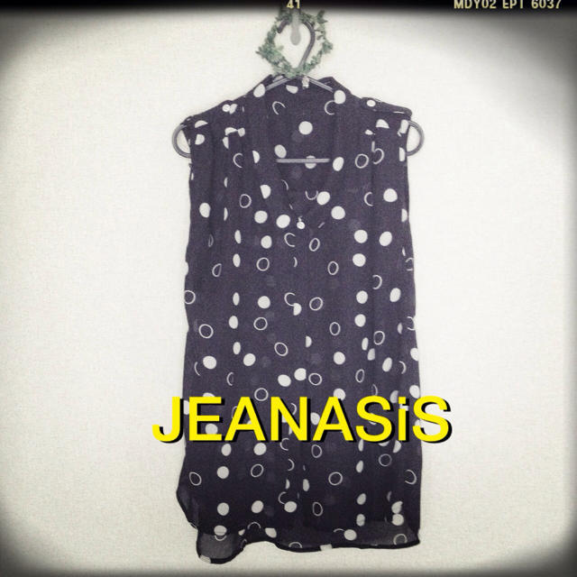 JEANASIS(ジーナシス)のJEANASiS シフォンカットソー レディースのトップス(カットソー(半袖/袖なし))の商品写真