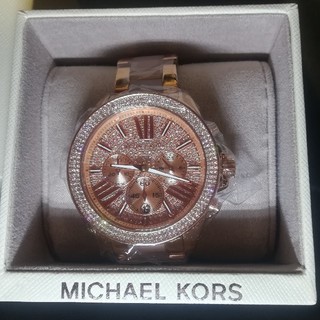 マイケルコース(Michael Kors)のMICHAEL KORS　マイケル・コース　腕時計　ローズゴールド　MK6096(腕時計)